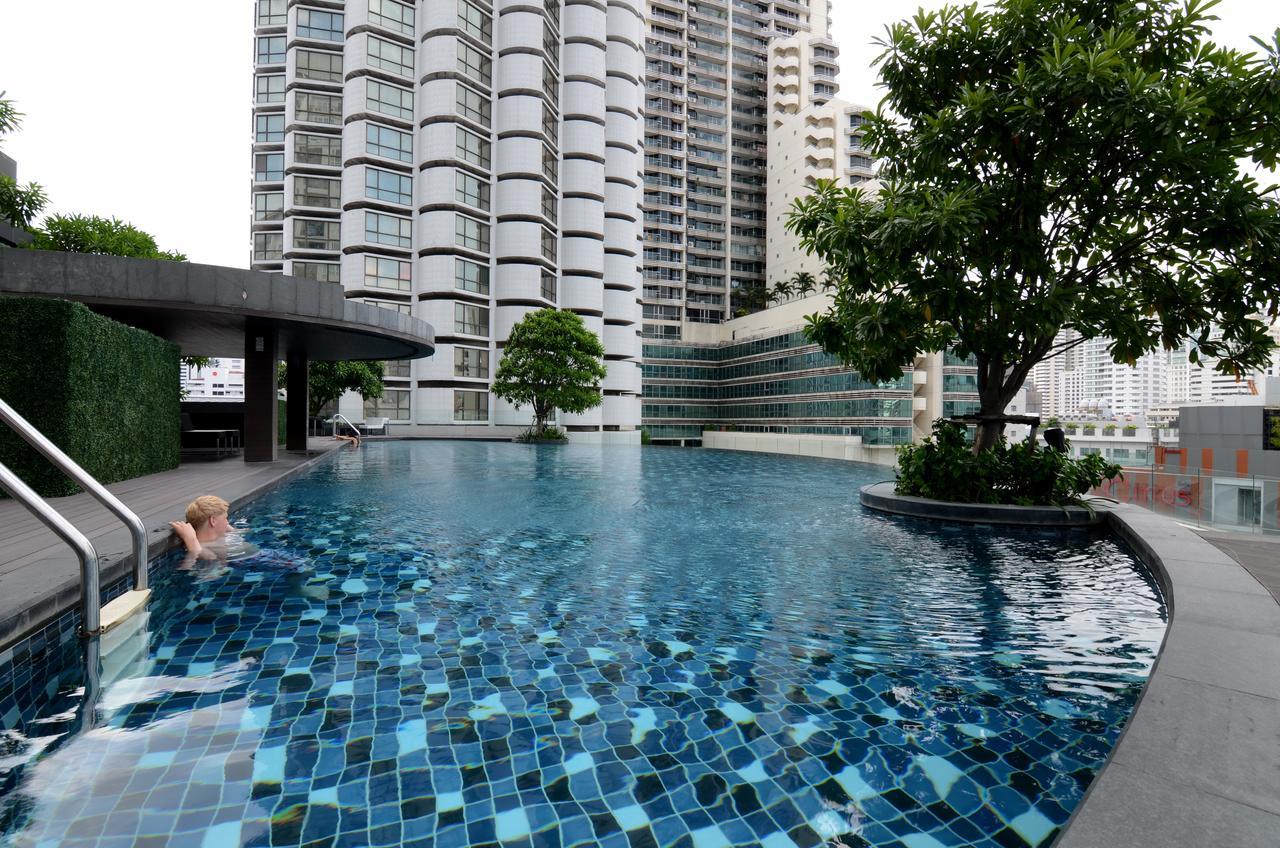 Cozy Studio Walk To Bts Free Wi-Fi Great Location Bangkok Buitenkant foto
